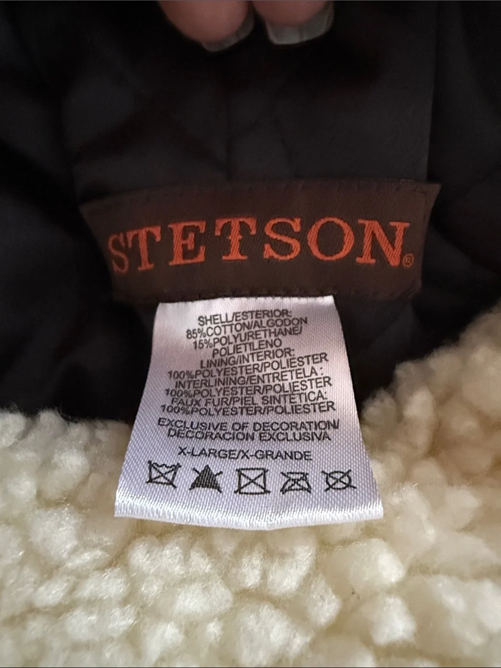 NWOT Stetson Trapper Bomber  Hat sz xl